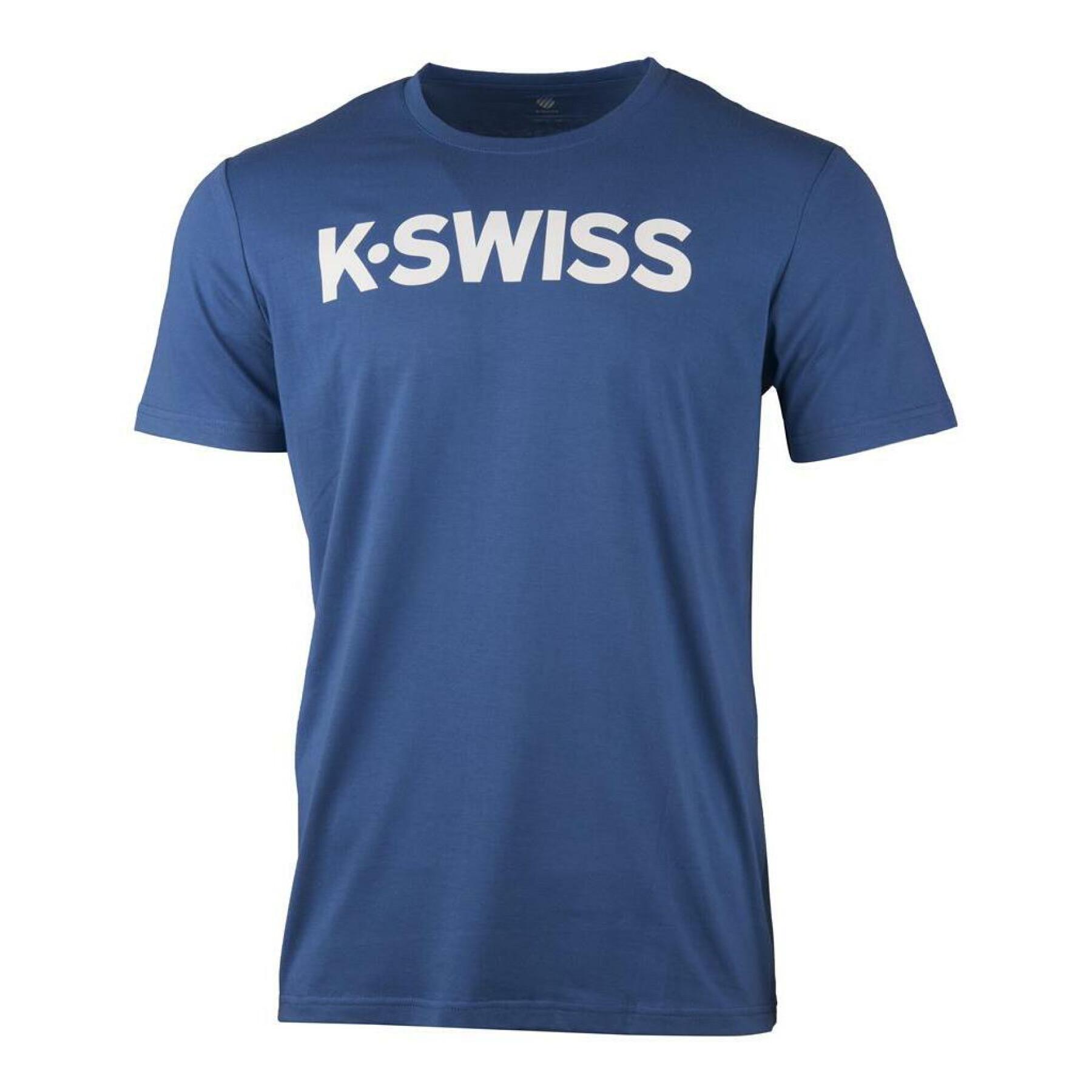 Camiseta K-Swiss core logo