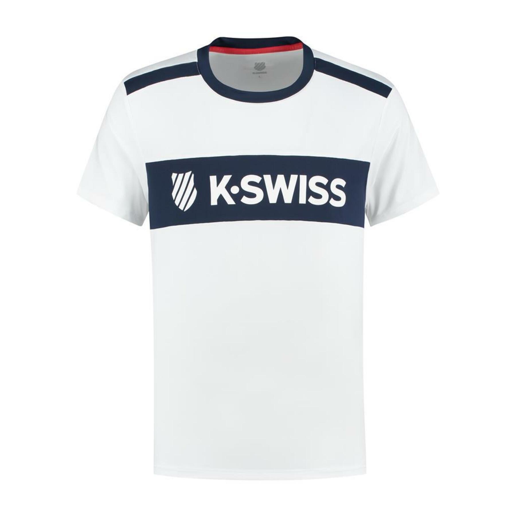 Camiseta K-Swiss heritage sport logo