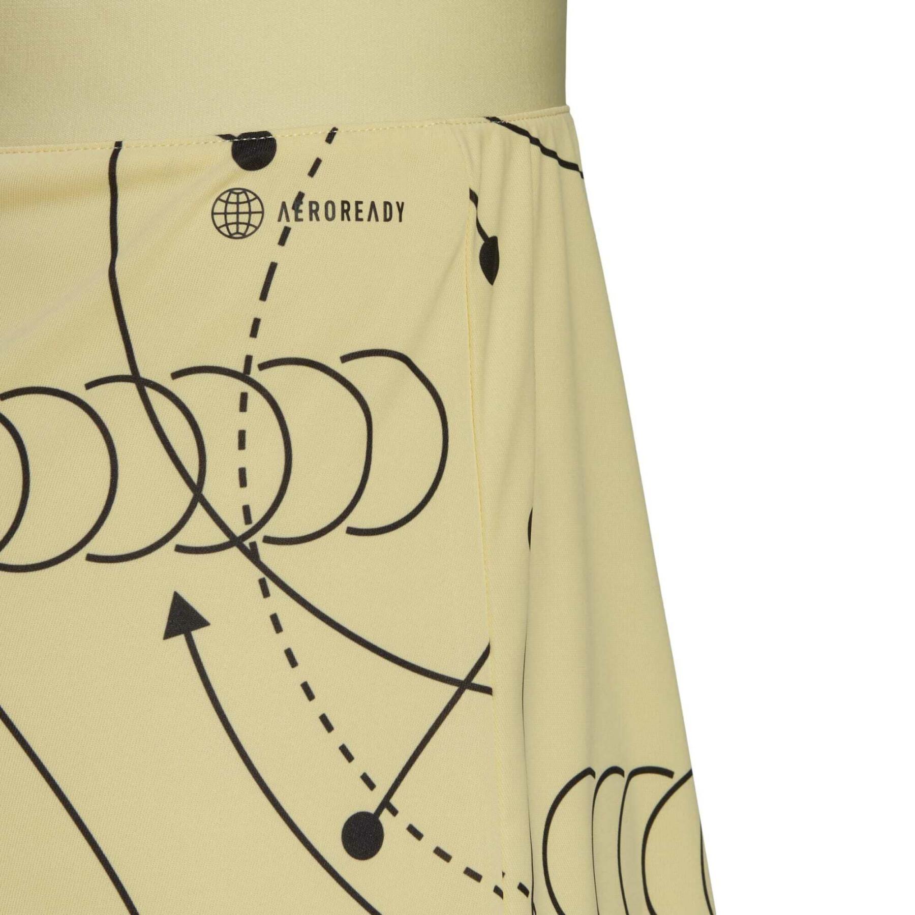 Falda de tenis gráfica adidas