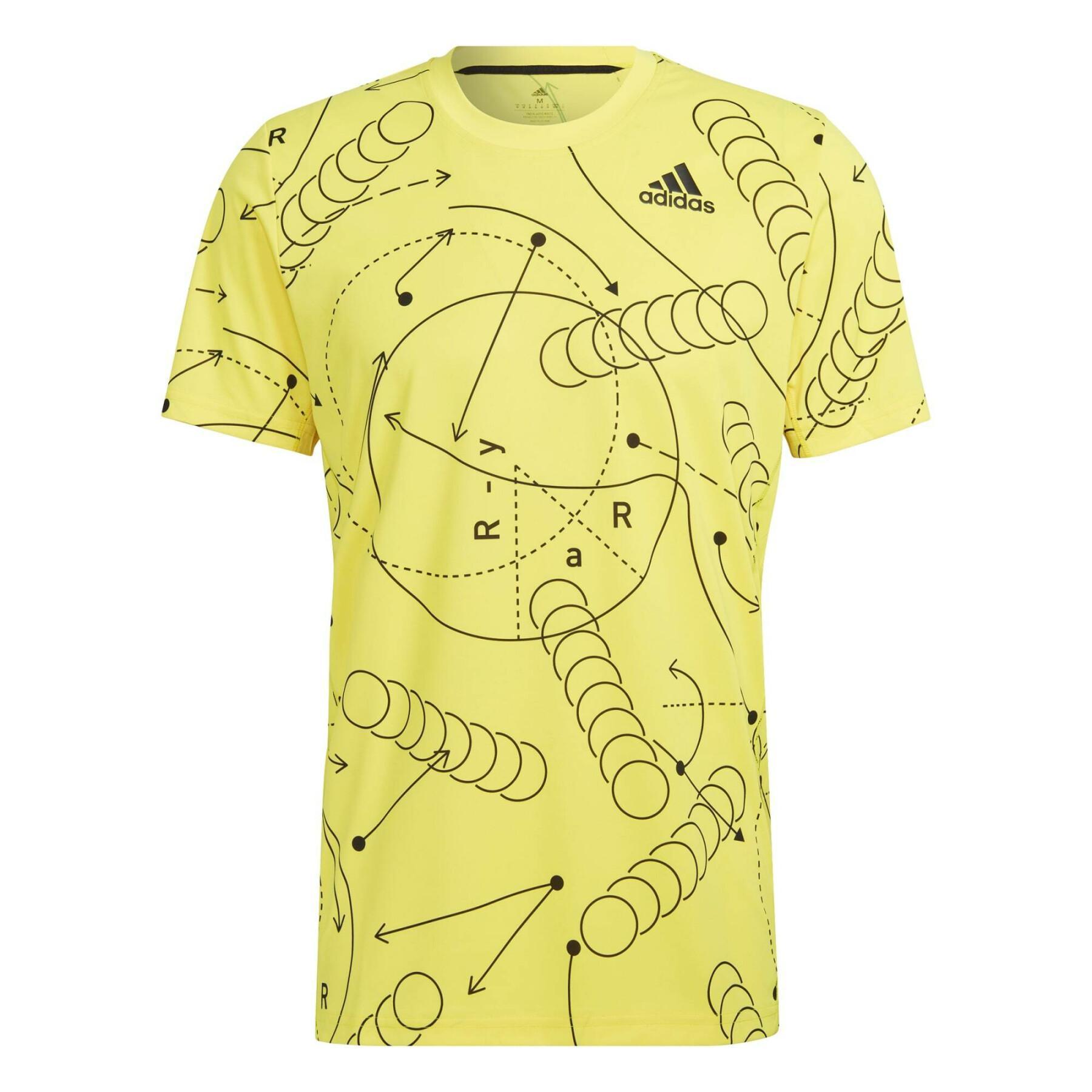 Camiseta del club de tenis con estampado adidas