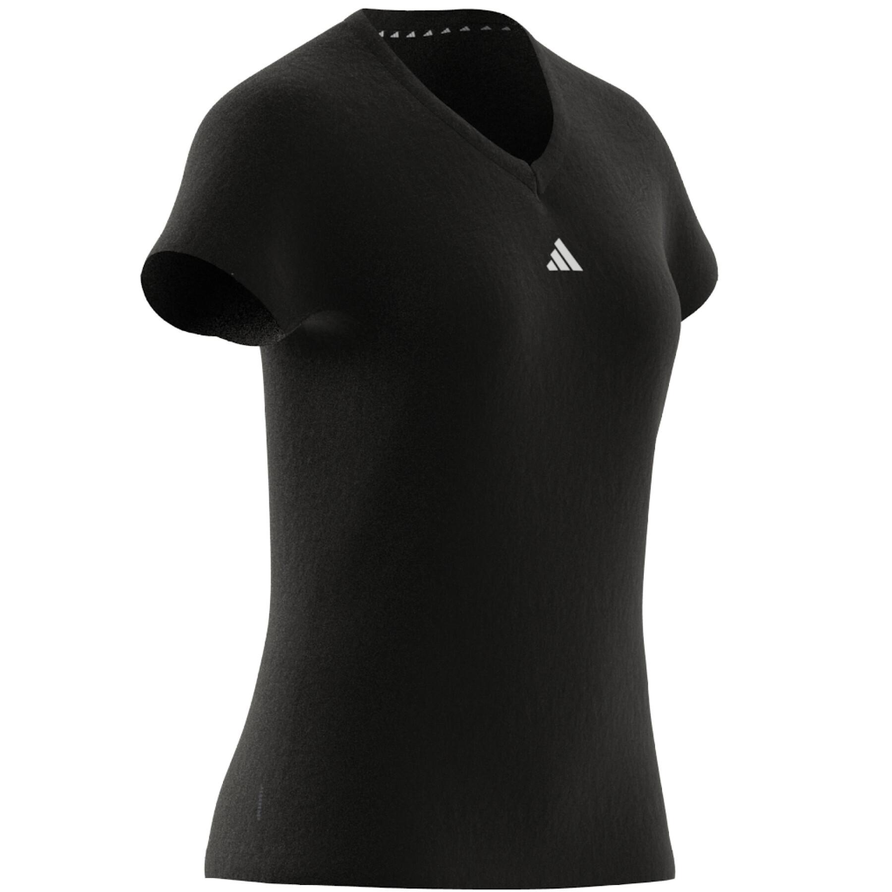 Camiseta de mujer con logotipo minimalista adidas Aeroready Essentials