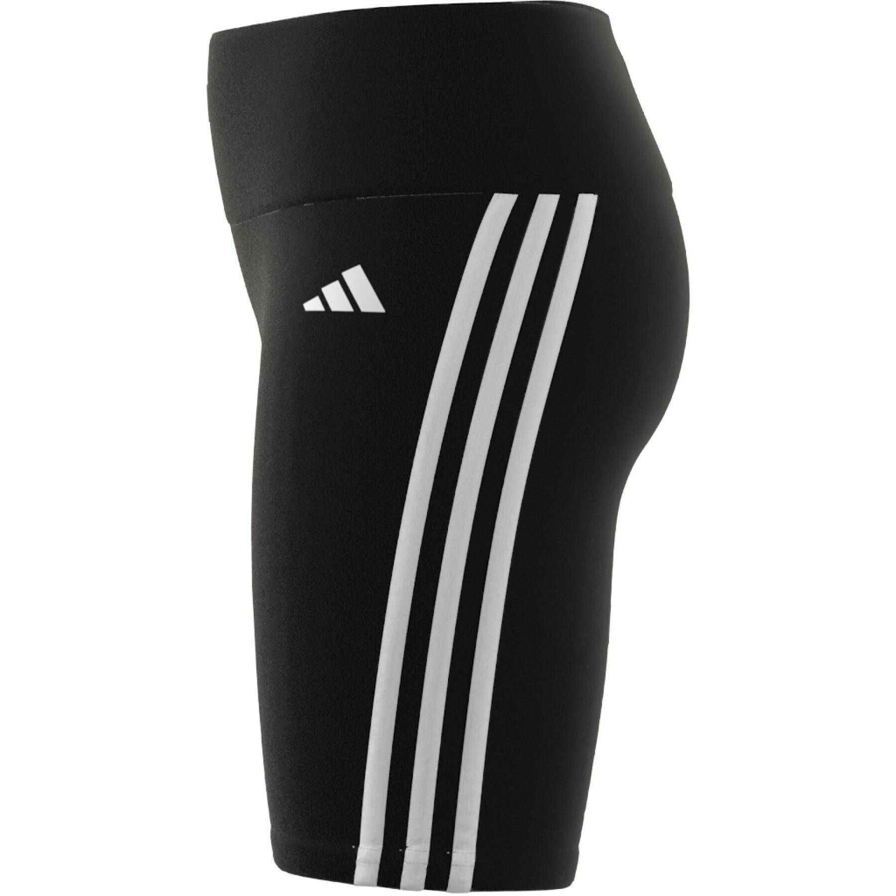 Pantalones cortos de niña adidas 3-Stripes Essentials Aeroready Biker