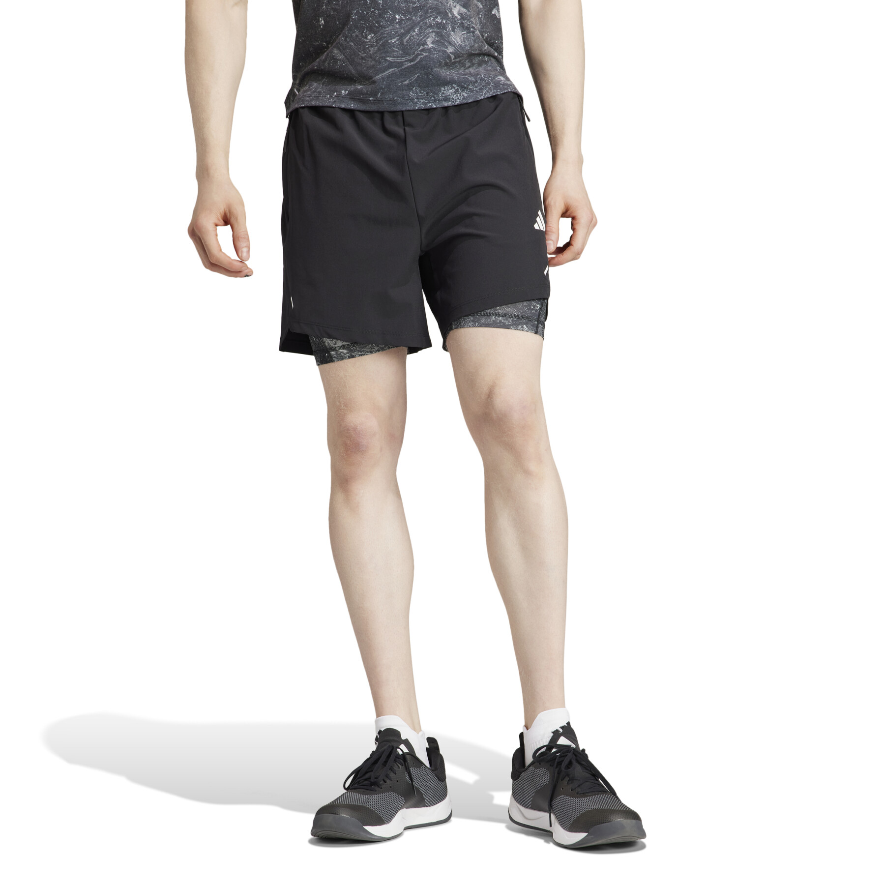 Pantalón corto 2 en 1 adidas Power Workout