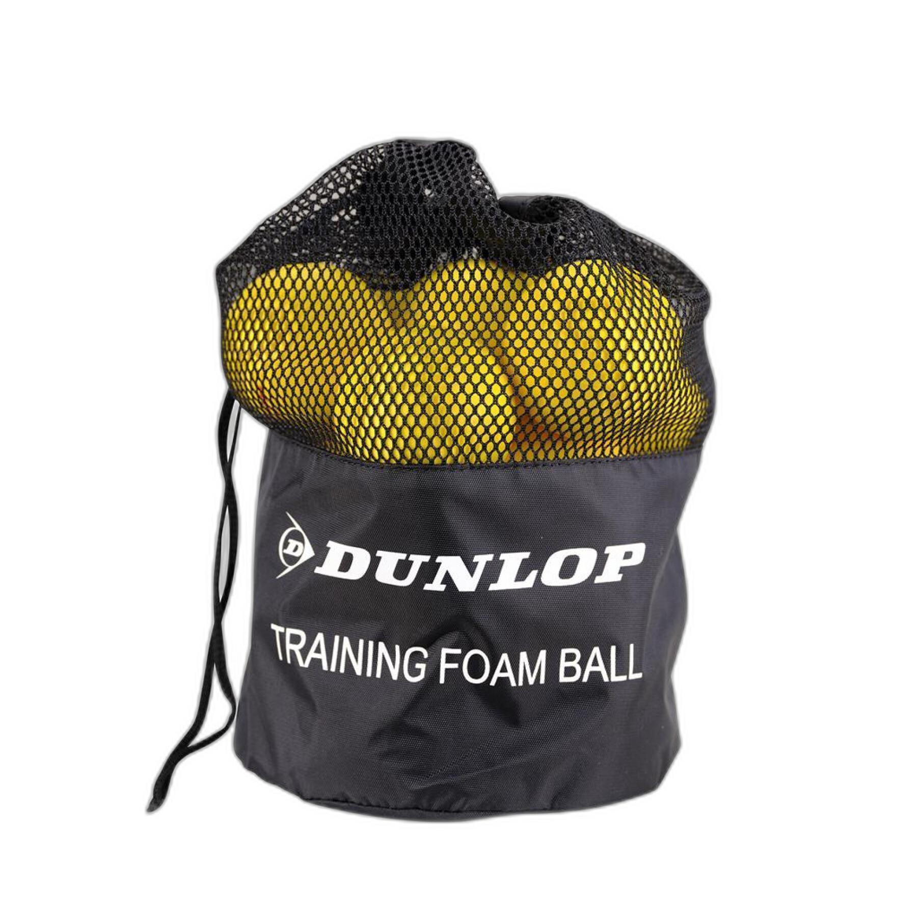 Juego de 12 pelotas de tenis Dunlop Training Foam