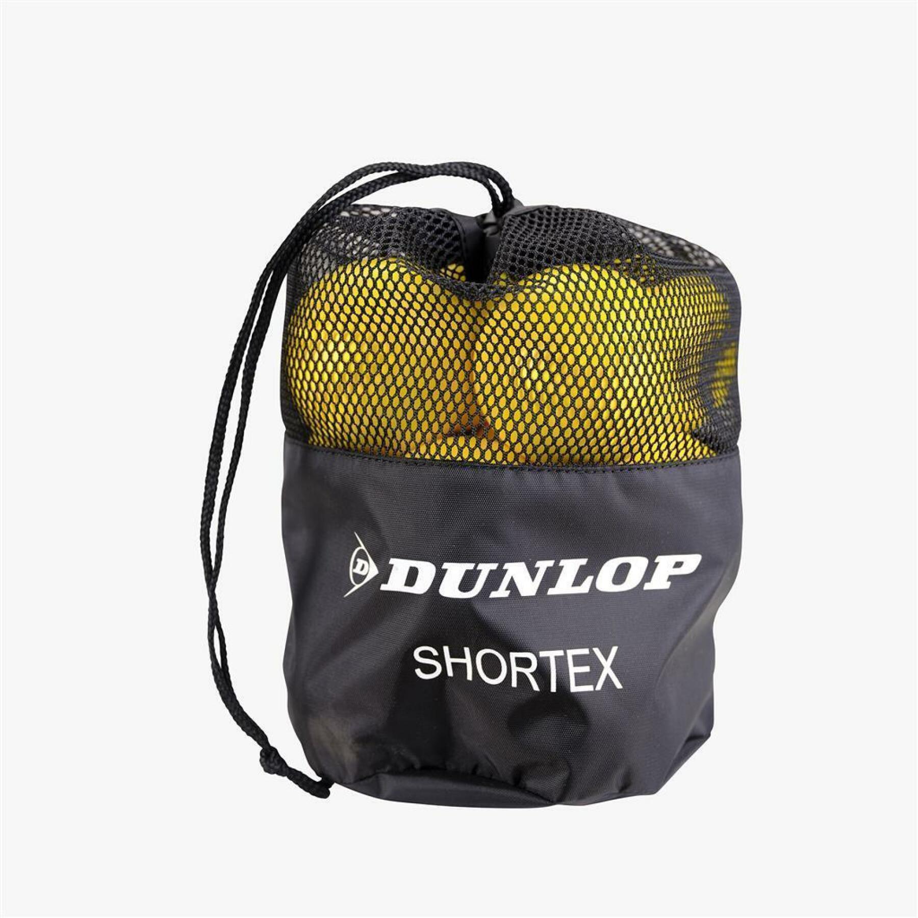Juego de 12 pelotas de tenis Dunlop Shortex