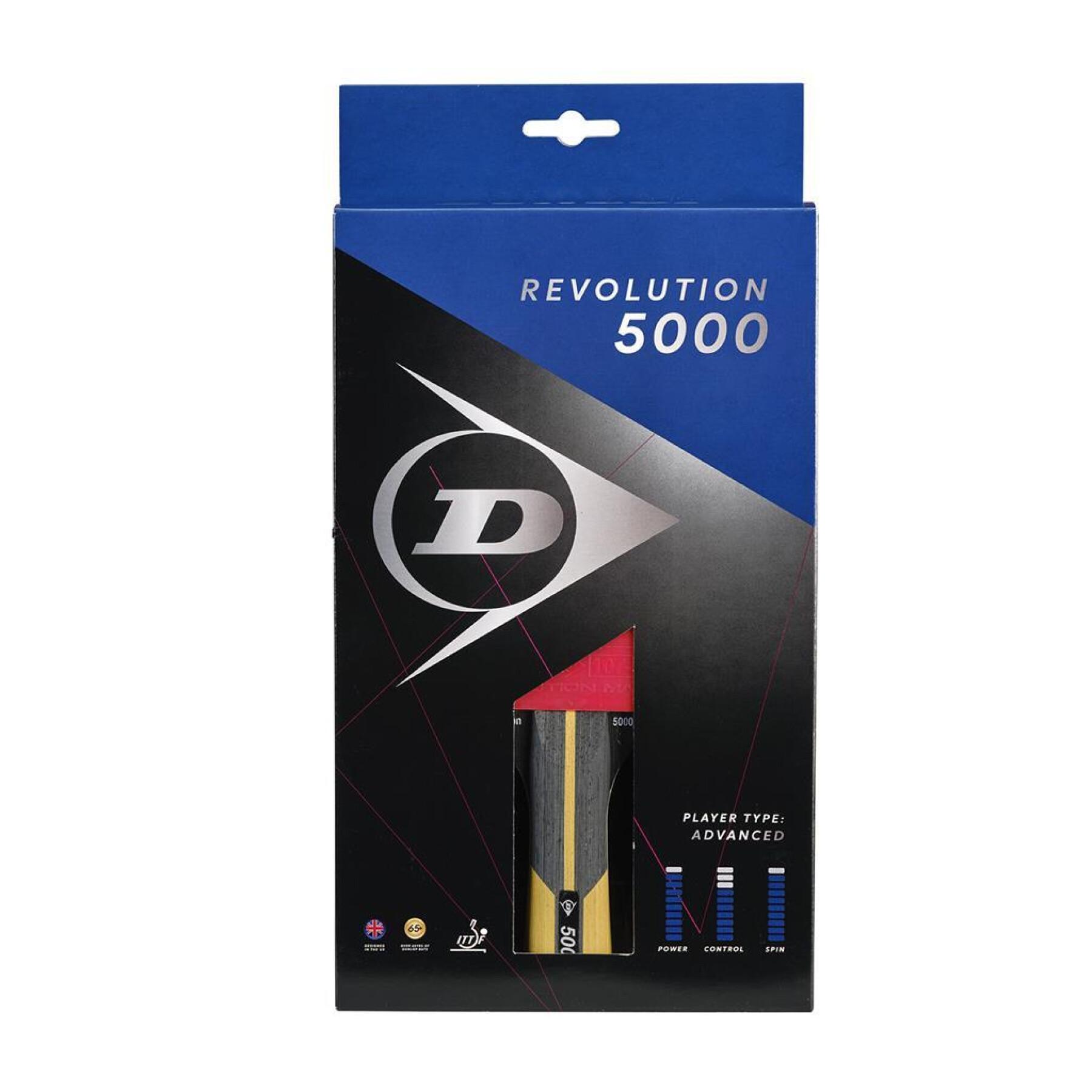 Raqueta de tenis de mesa Dunlop Revolution 5000