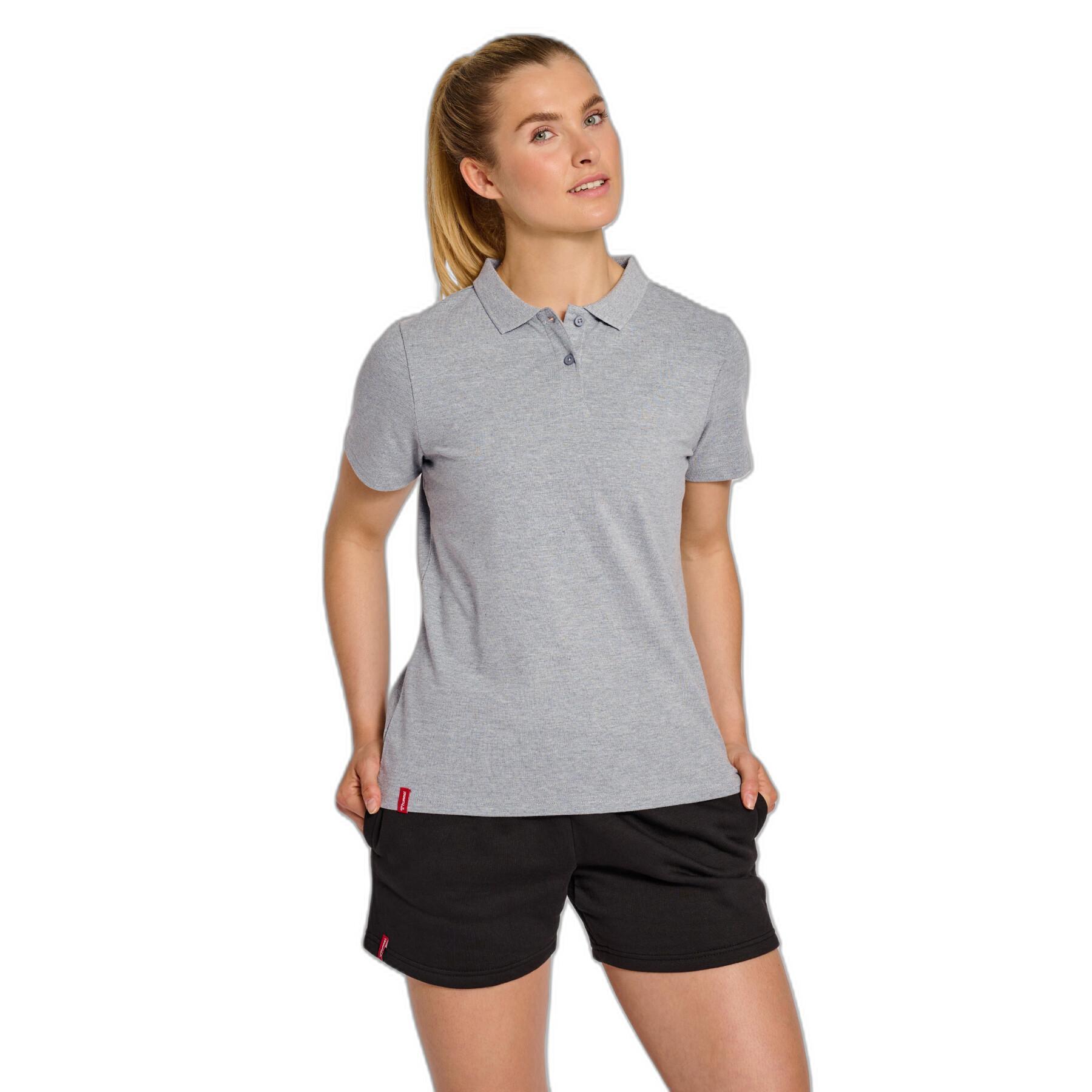 Polo de mujer Hummel Red Classic
