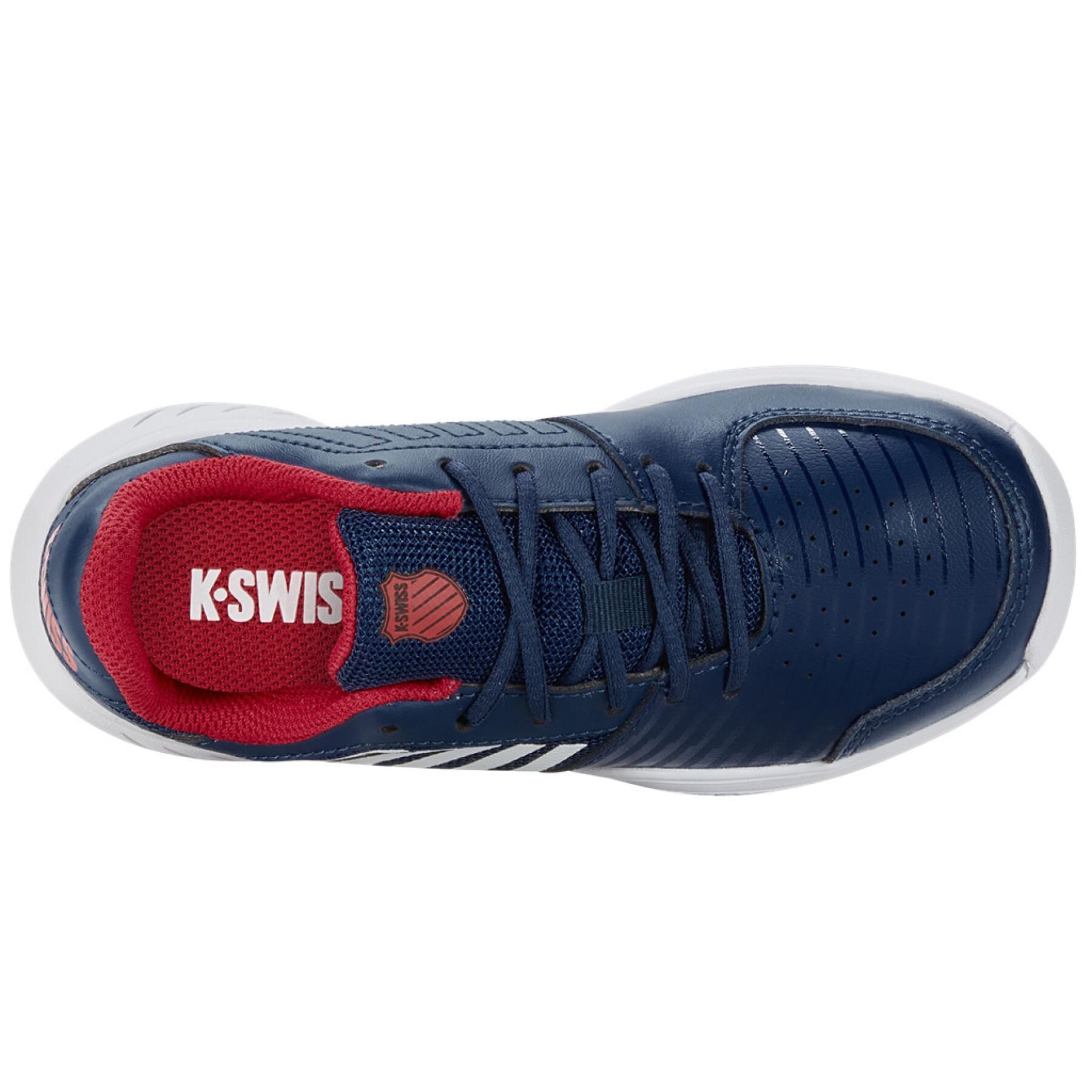 Zapatillas de tenis para niños K-Swiss Court Express Carpet