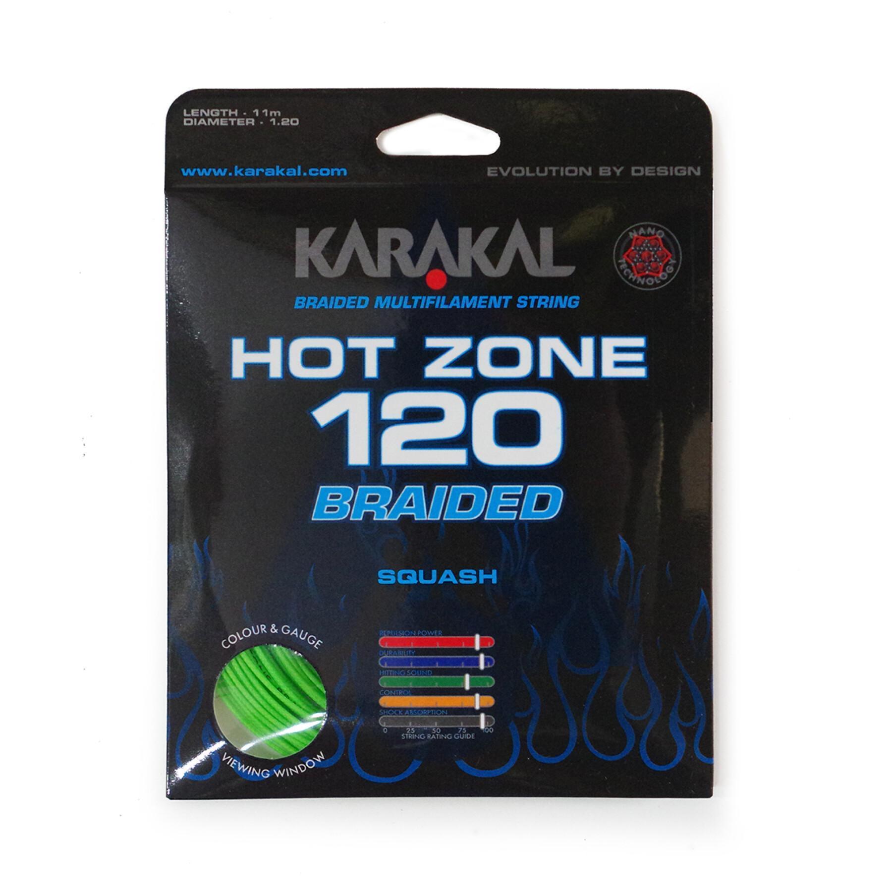 Cuerdas de calabaza Karakal Hot Zone 120