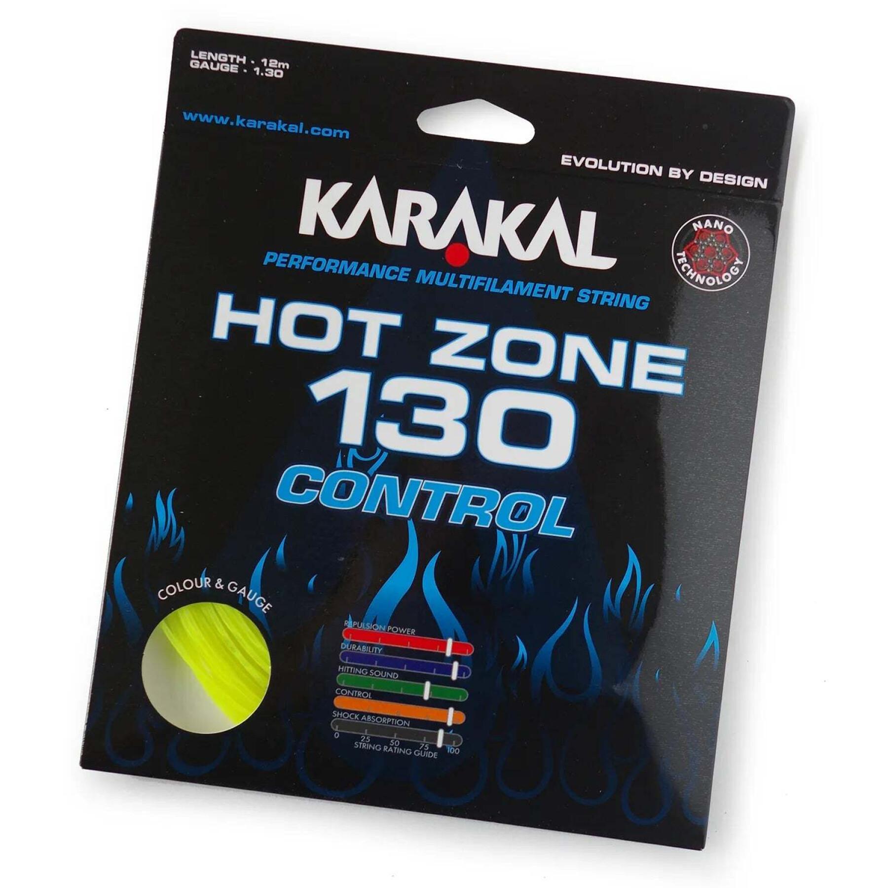 Cuerdas de calabaza Karakal Hot Zone Control 130