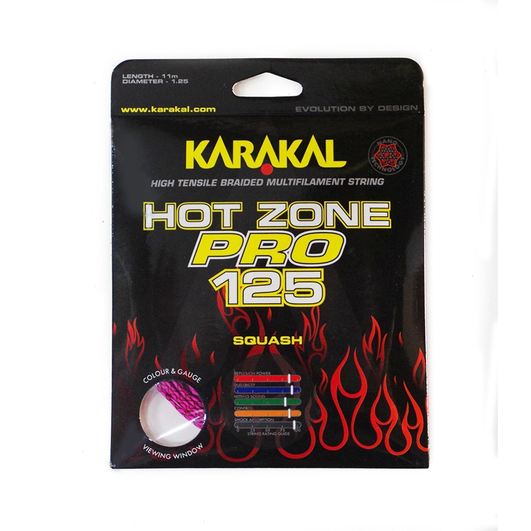 Cuerdas de calabaza Karakal Hot Zone Pro 125