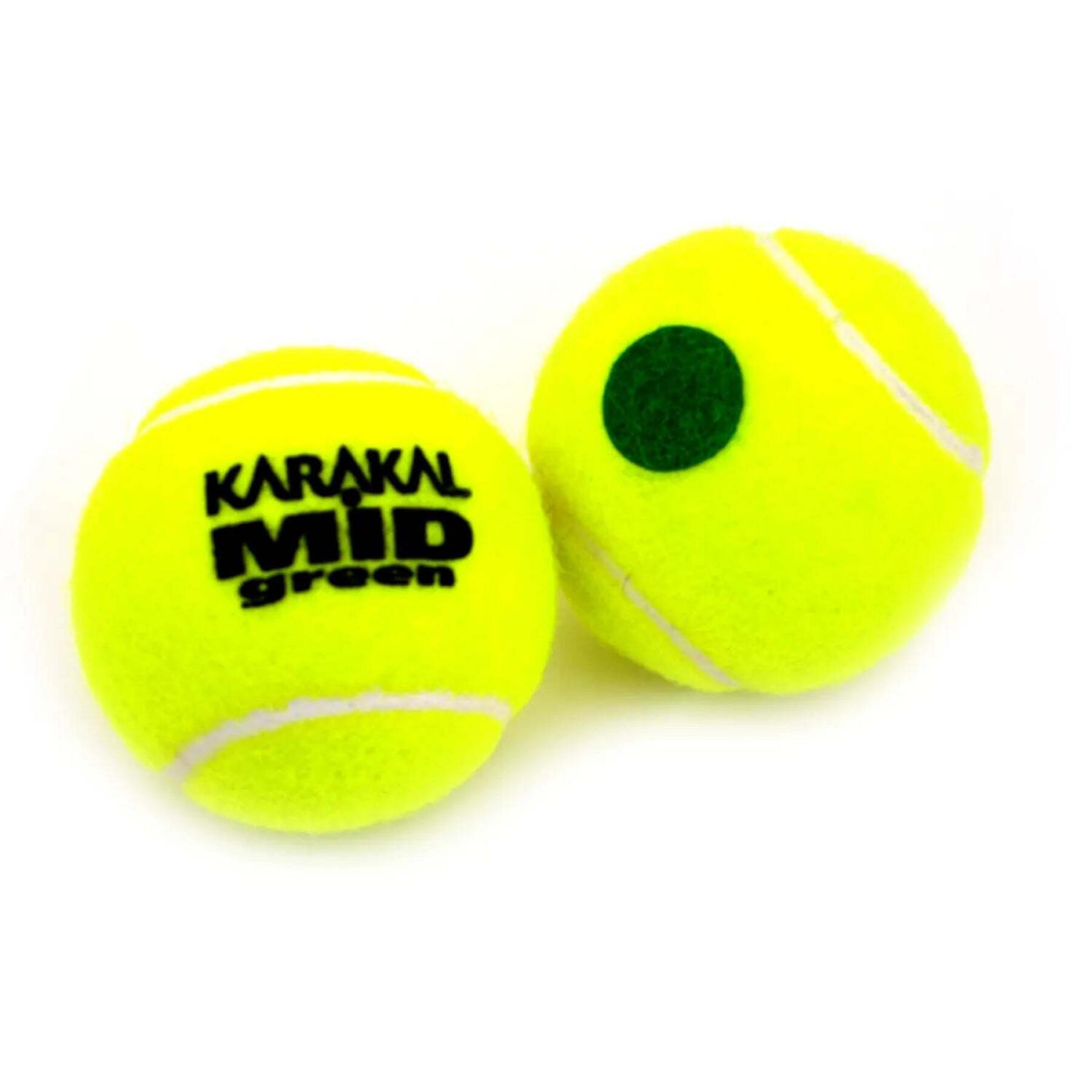 Juego de 3 pelotas de tenis para niños Karakal MID