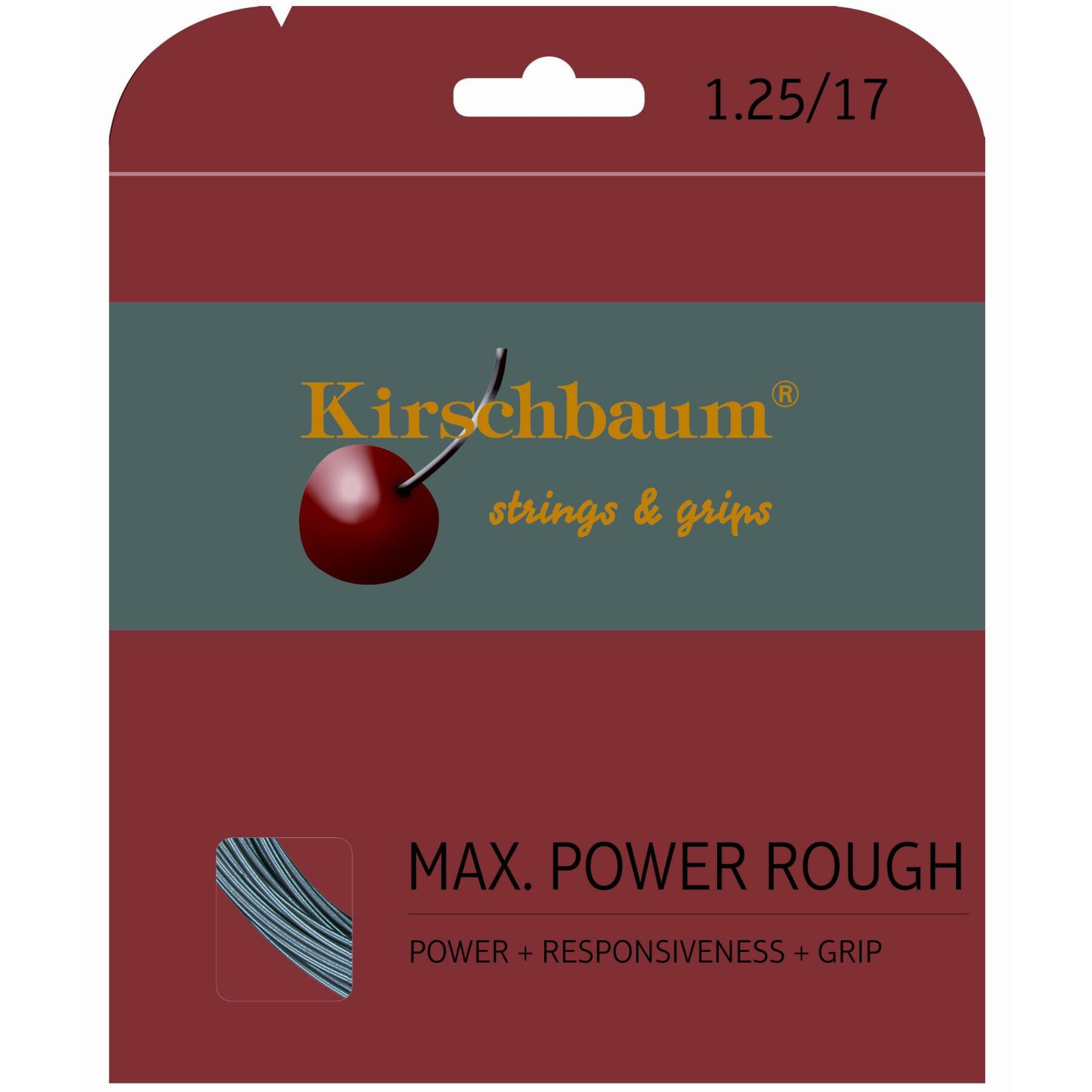 Cuerdas de tenis Kirschbaum Mmax Power Rough 12 m