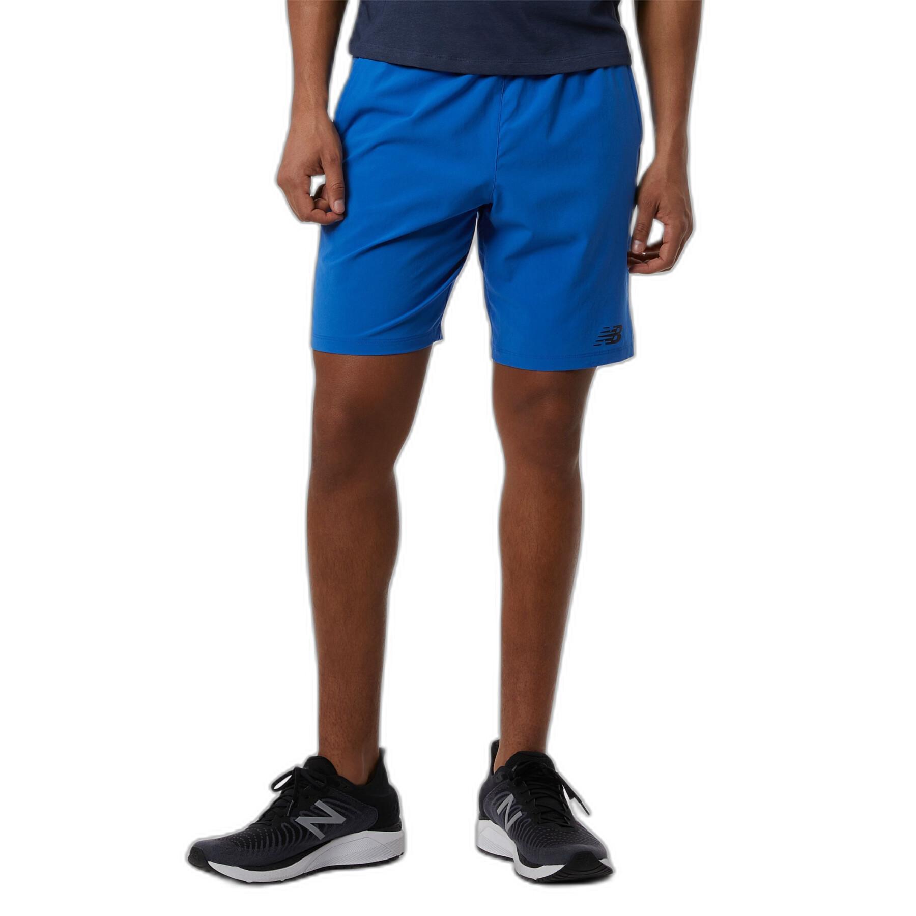 Pantalones cortos tejidos con logotipo New Balance Tenacity 9 "