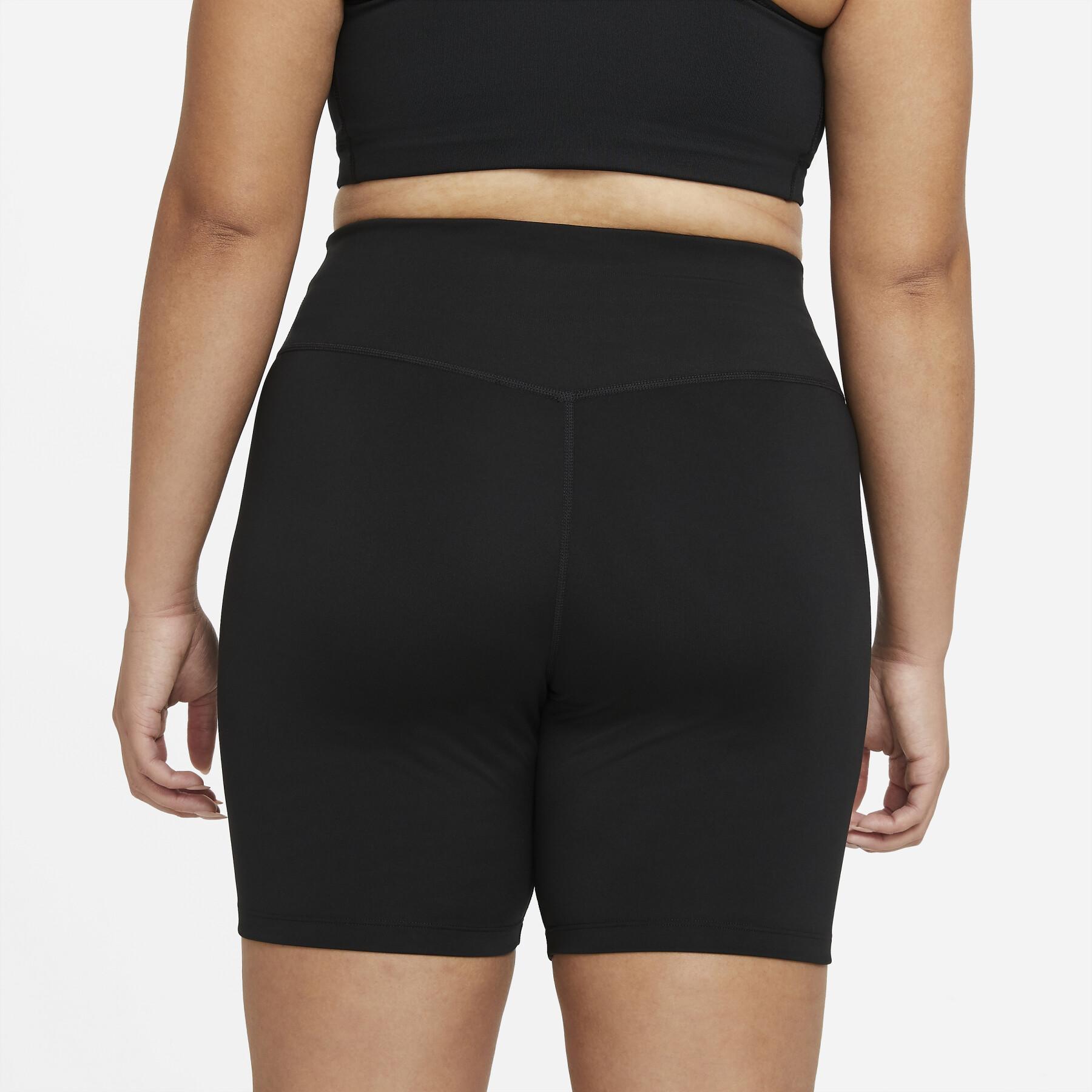 Pantalones cortos de tiro medio para mujer Nike One 7 "