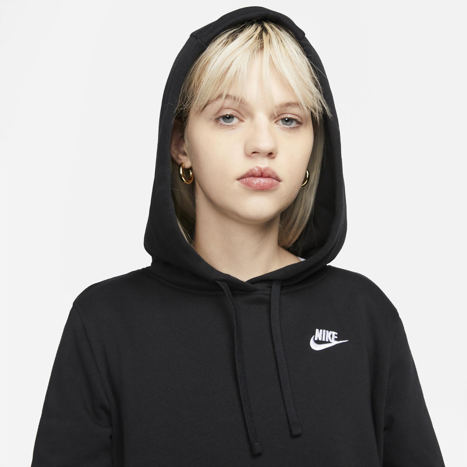 Sweatshirt sudadera con capucha para mujer Nike Club Fleece STD PO