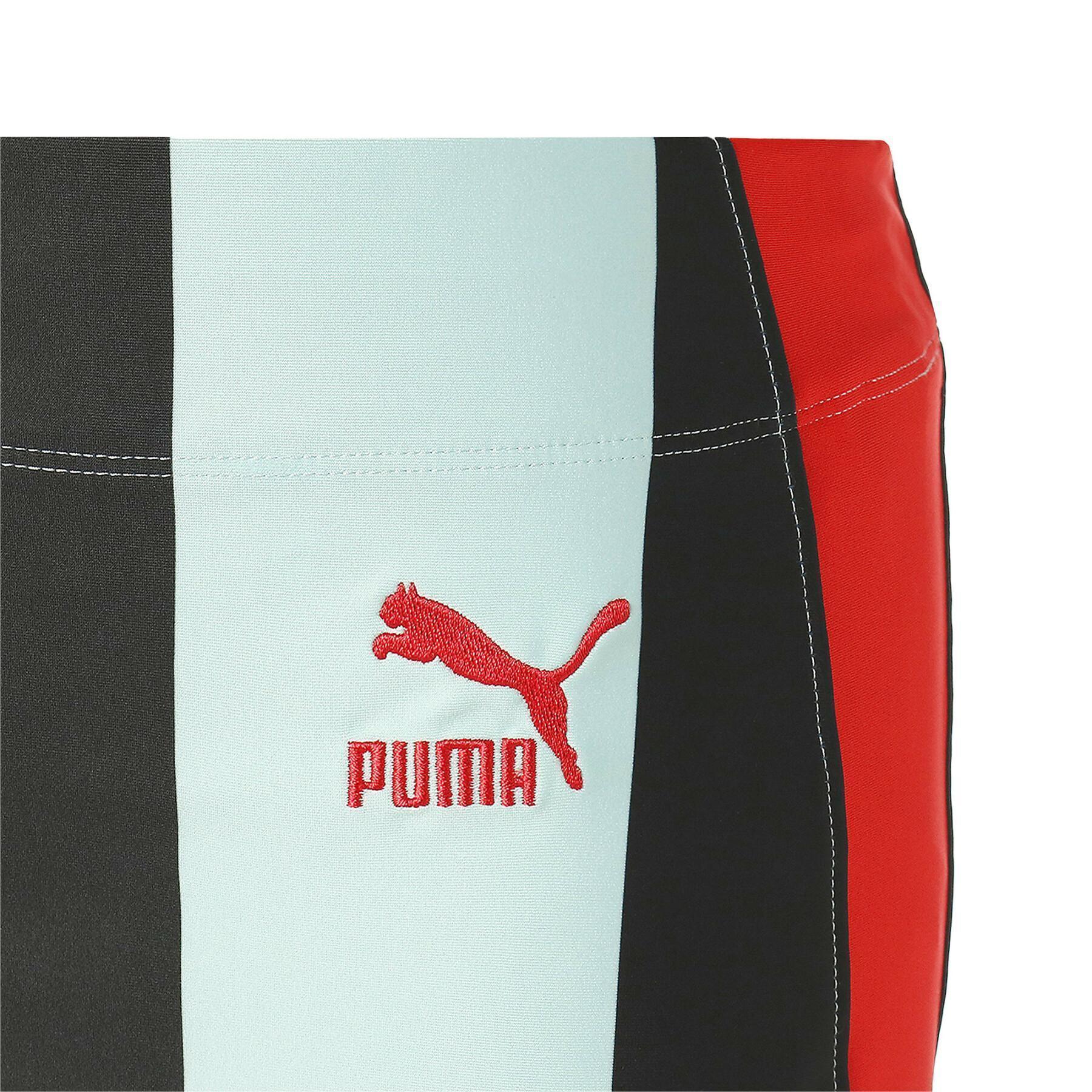 Minifalda de rayas Puma X DUA LIPA