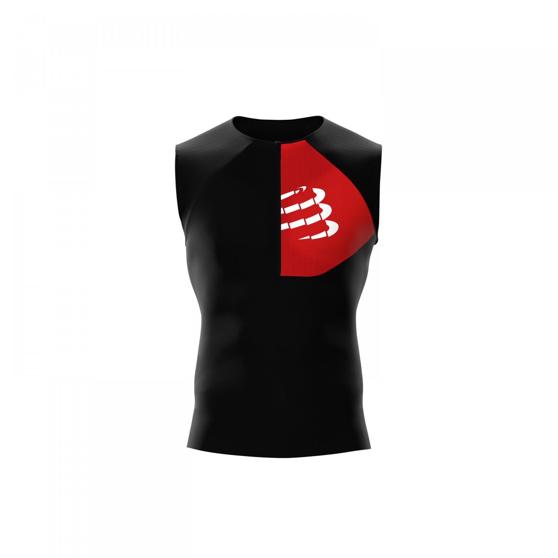 Camiseta de compresión Compressport Triathlon Postural Aero