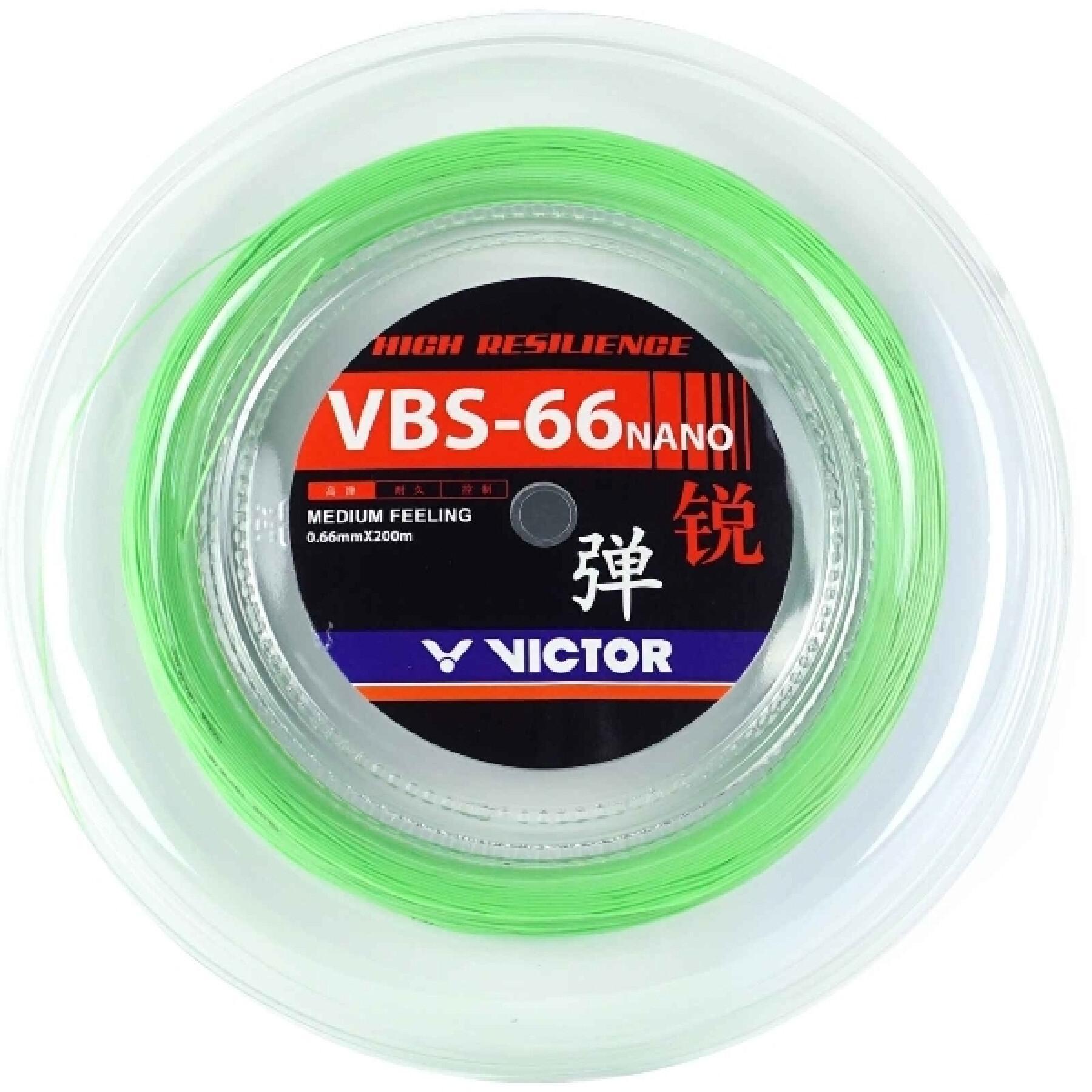 Cuerdas de bádminton Victor VBS-66N Reel