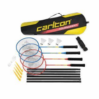 Juego de 4 raquetas Carlton tournament