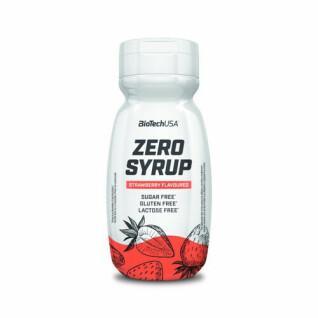 Tubos para aperitivos Biotech USA zero syrup - Fraise 320ml