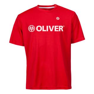 Camiseta con logotipo activo Oliver Sport