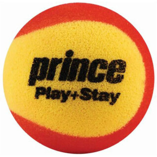 Bolsa de 12 pelotas de tenis Prince Play & stay – stage 3 (foam)