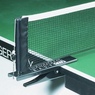 Red de tenis de mesa y postes con sistema de sujeción Donic Easy Clip
