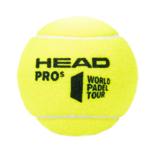 Pelota de tenis Head Padel Pro (x3)