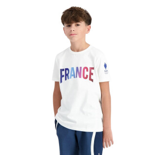 Camiseta infantil Le Coq Sportif Paris 2024 N° 1