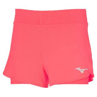 Pantalón corto de tenis mujer Mizuno Flex Wos