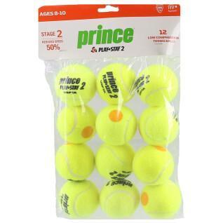 Bolsa de 12 pelotas de tenis Prince Play & Stay - stage 2