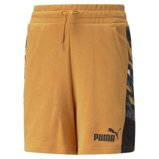 Pantalones cortos de amuflaje para niños Puma ESS+ TR B