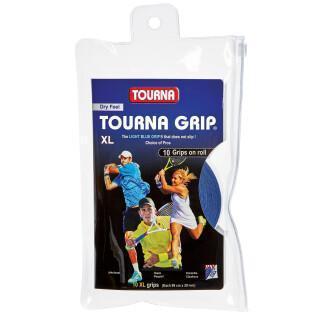 Blister de 10 almohadillas de tenis Tourna Grip 10XL