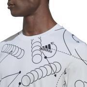 Camiseta del club de tenis con estampado adidas