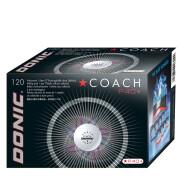 Juego de 120 pelotas de tenis de mesa Donic Coach P40+* (40 mm)